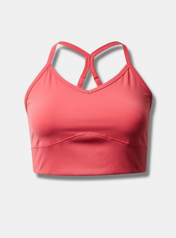 Low-Impact Wireless Rib Trim Active Sports Bra | Torrid (US & Canada)