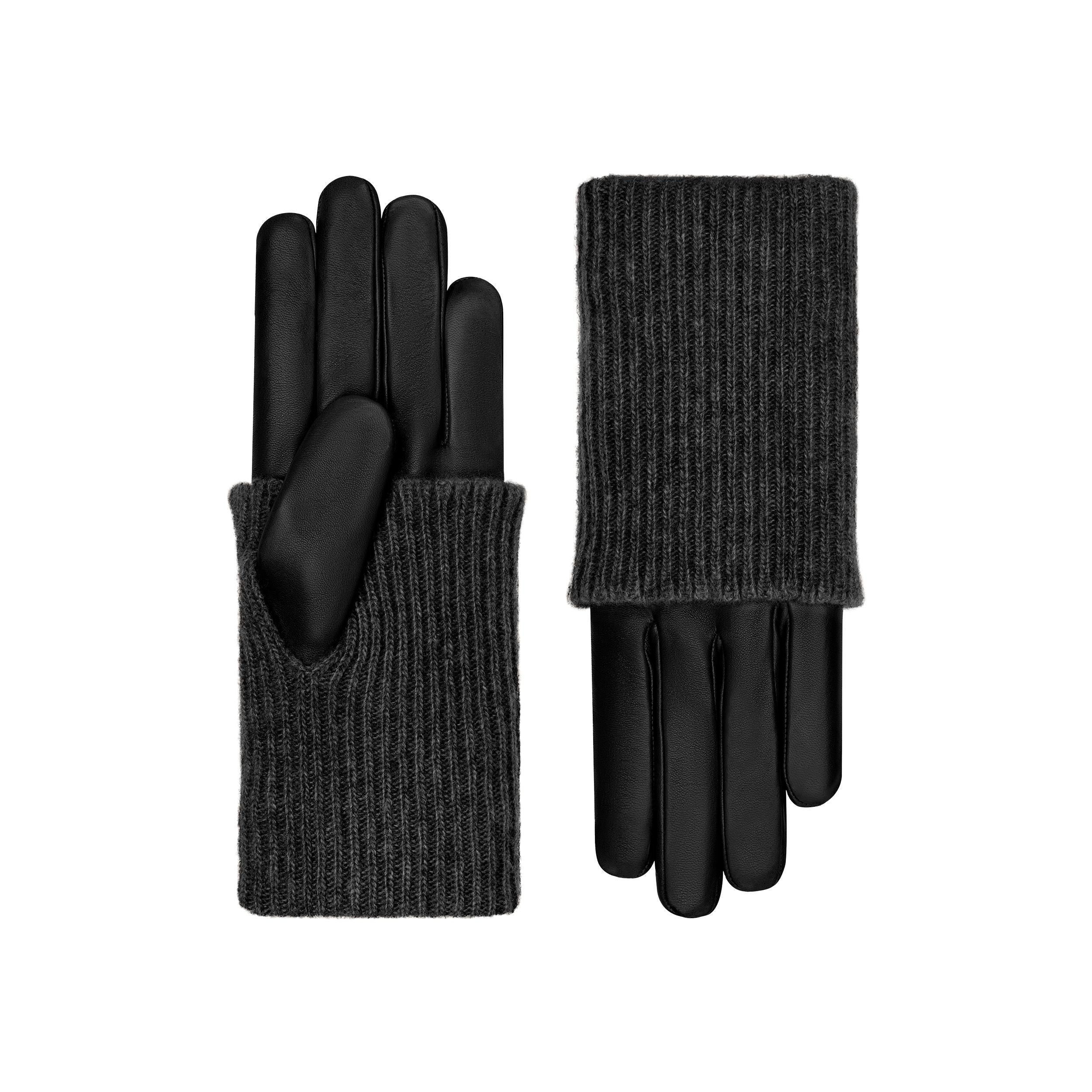 Leather Gloves with Cashmere Lining - Inès | Cornelia James