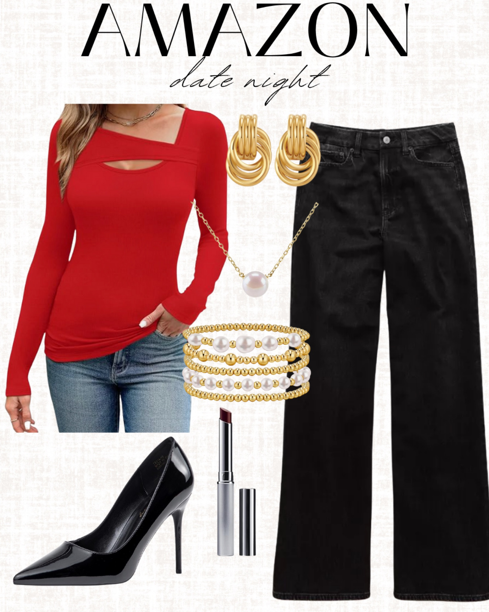 Amazon date night look 😍🫶🏼

#LTKStyleTip #LTKFindsUnder50 #LTKSeasonal