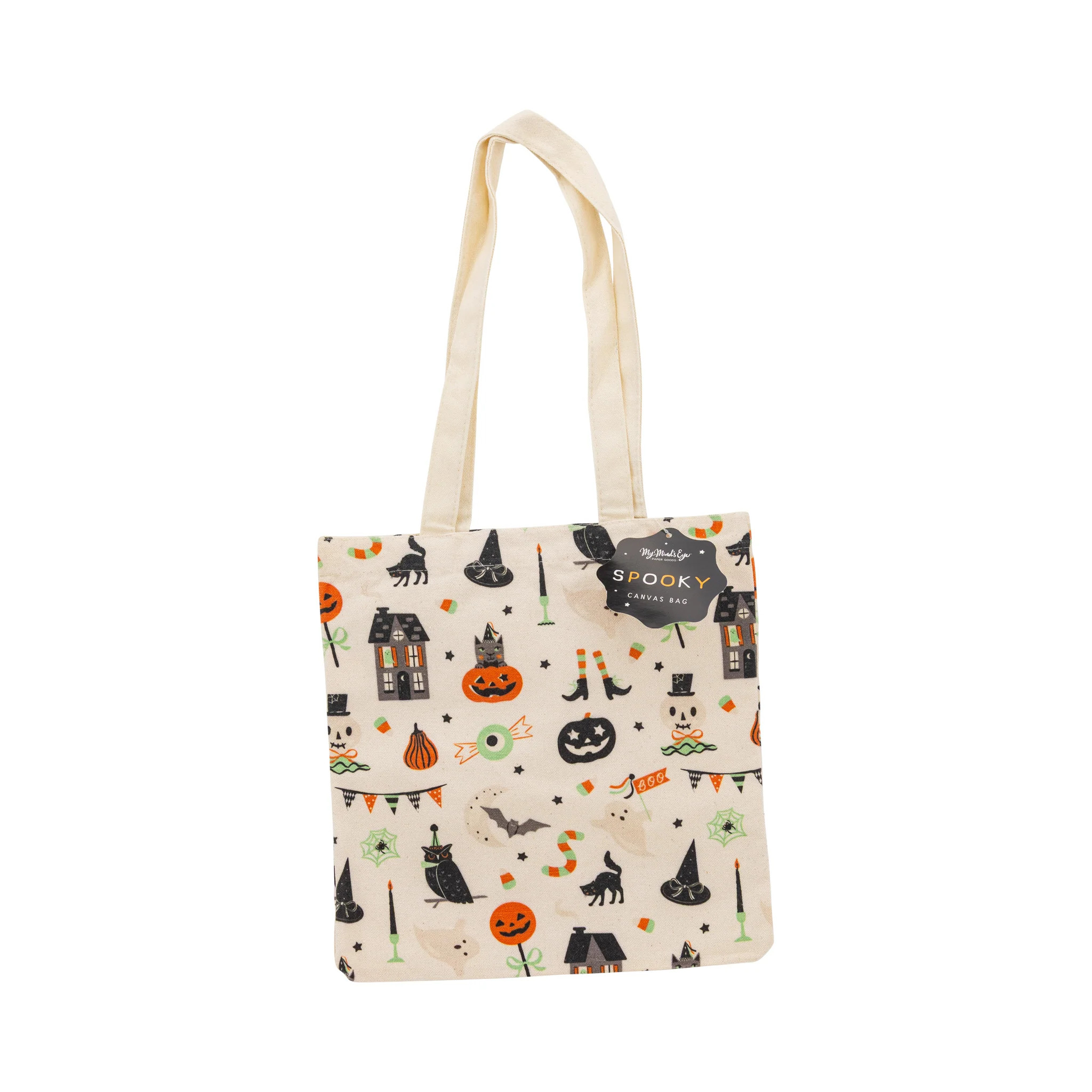 Tricks & Treats Canvas Tote Bag | My Mind's Eye