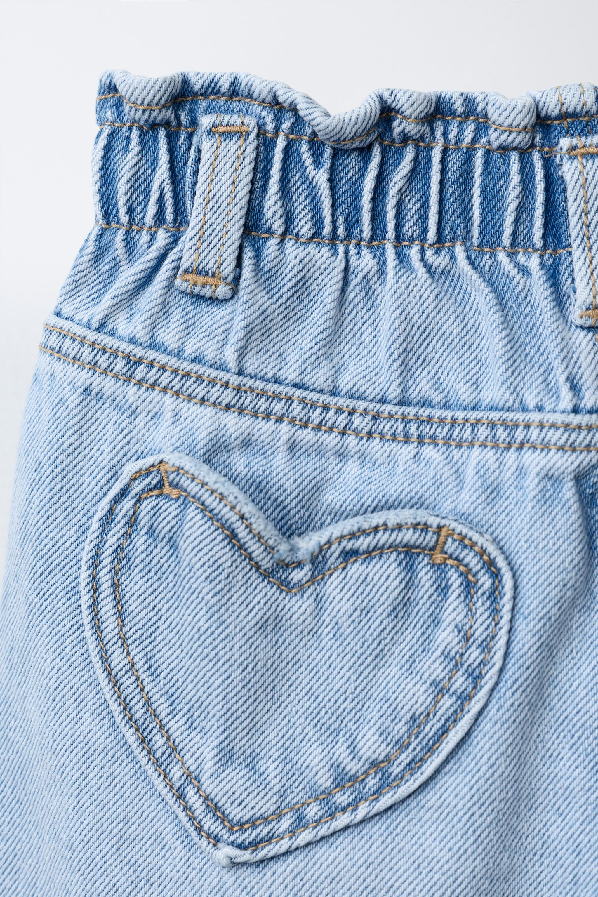 BAGGY PAPERBAG JEANS | Zara UK