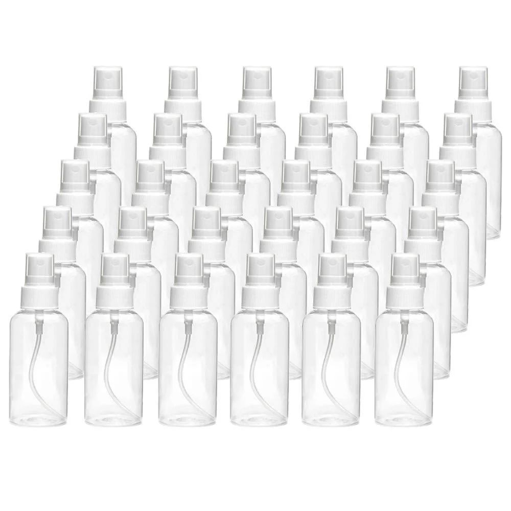 Anyumocz - 30 Pack 30ml(1oz) Fine Mist Mini Clear Spray Bottles with Pump Spray Cap Refillable-Re... | Walmart (US)