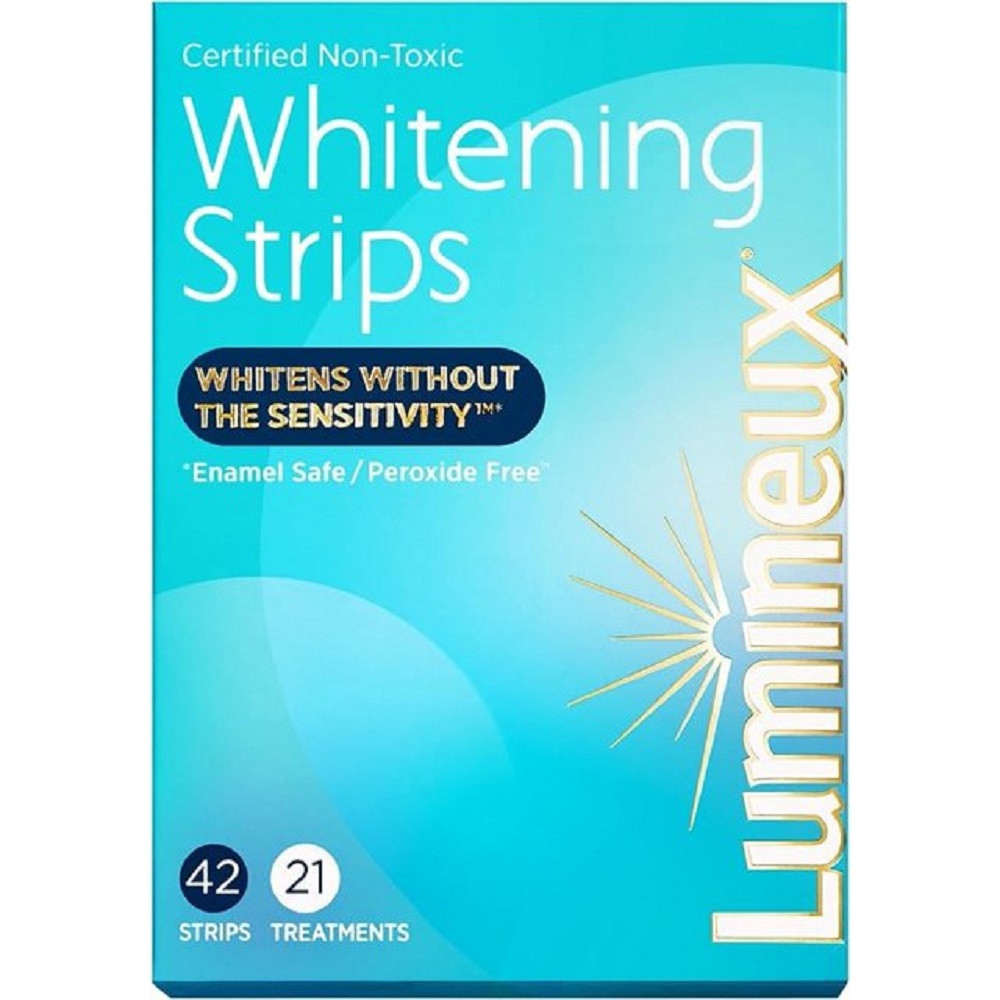 Lumineux Teeth Whitening Strips Enamel Safe Whiter Teeth Whitening Without Sensitivity 21 Treatme... | Walmart (US)