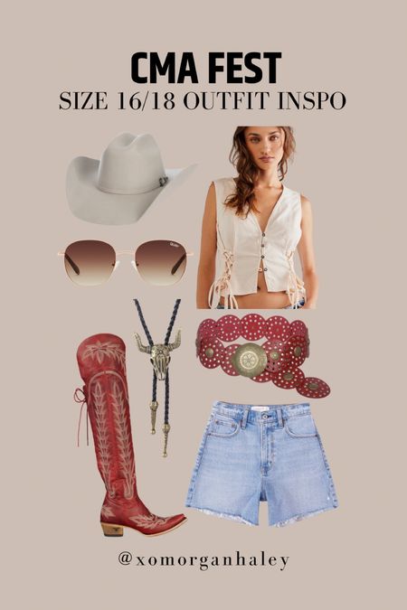 CMA fest outfit inspo for size 16/18! 

#LTKstyletip #LTKcurves