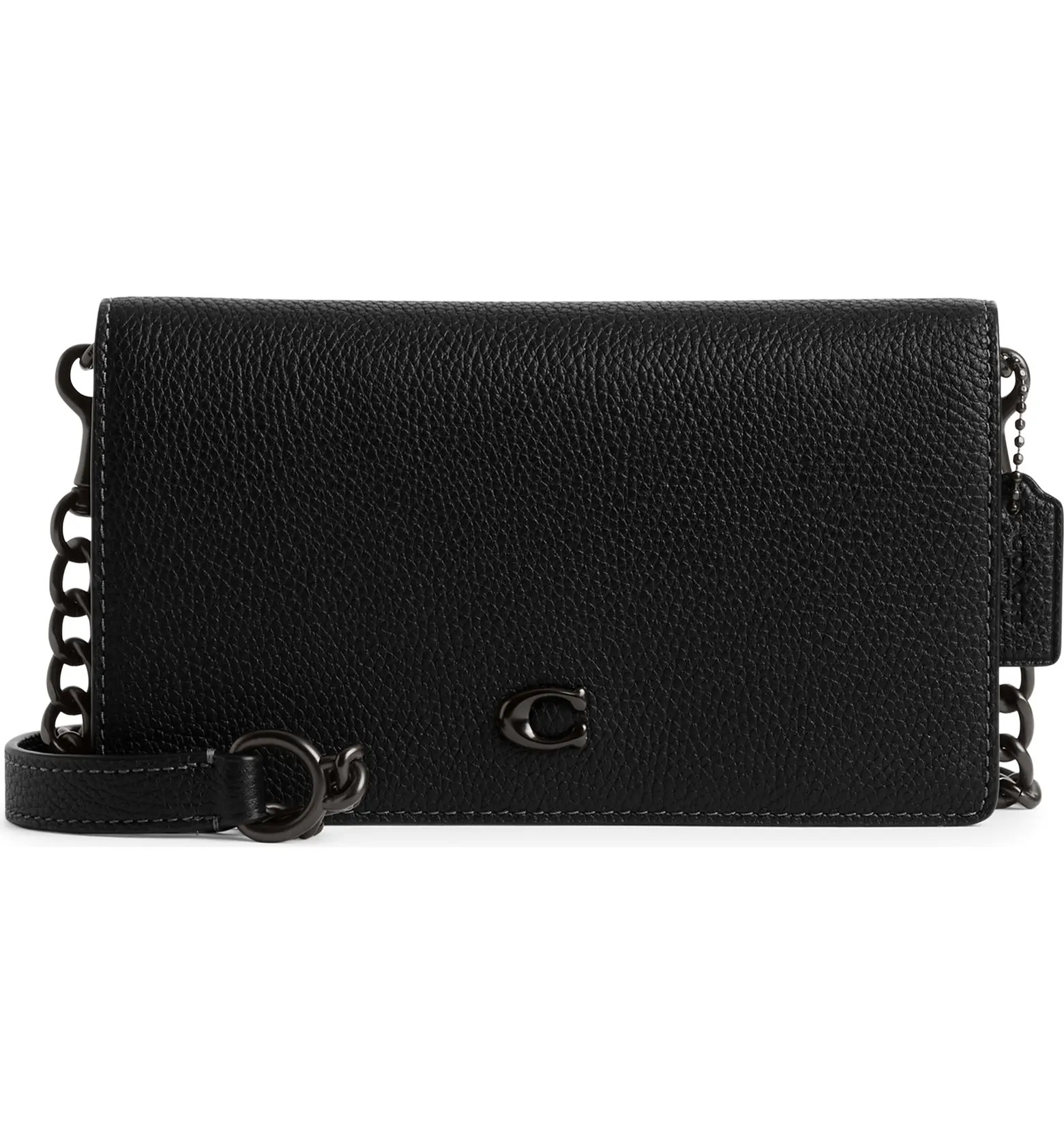 Polished Pebble Leather Crossbody Bag | Nordstrom