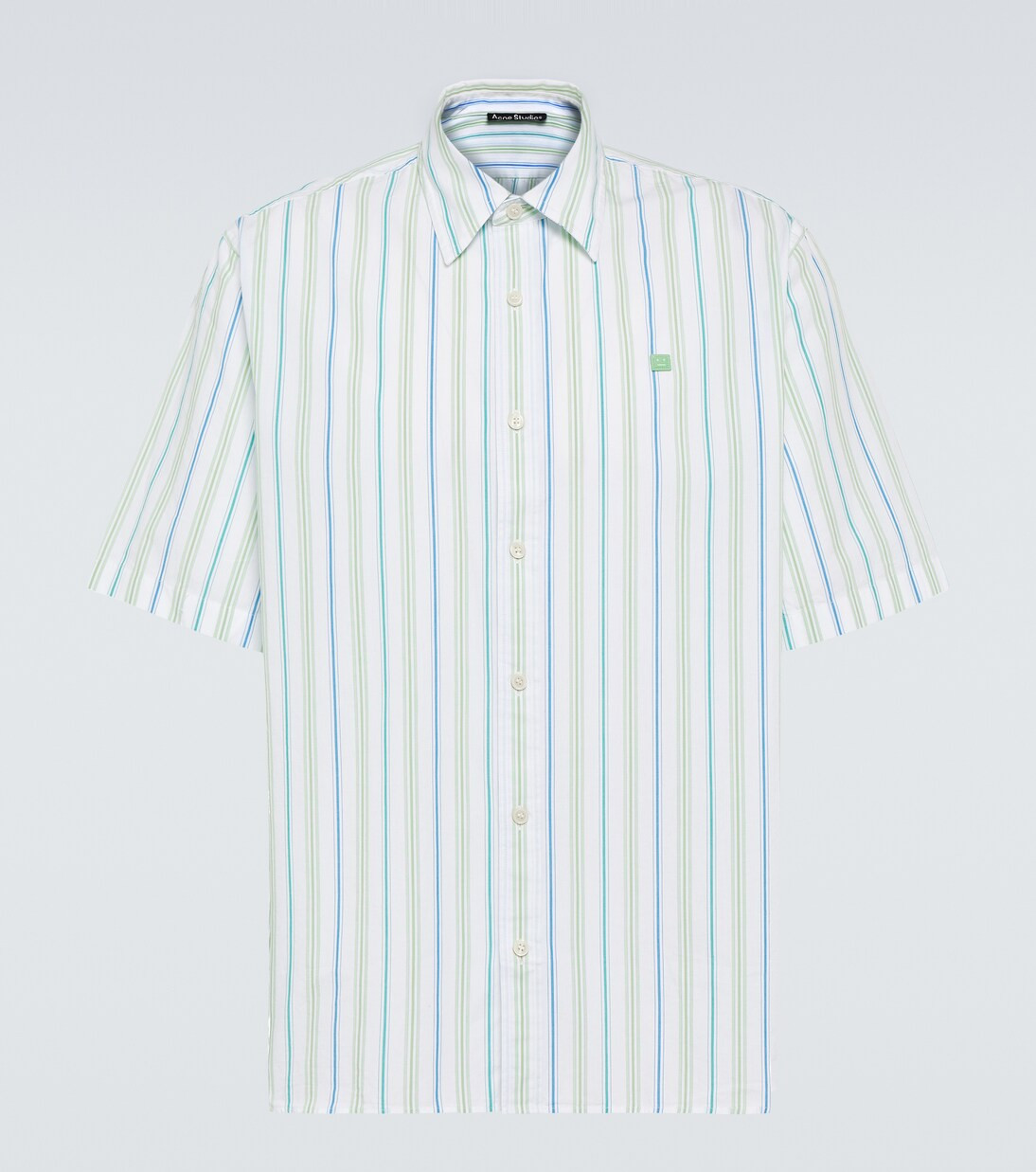 Striped cotton bowling shirt | Mytheresa (UK)