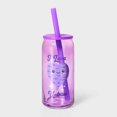 20 fl oz Boba Glass Ubae Purple | Target
