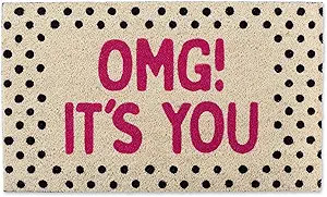 DII Natural Coir Doormat, Fun Greeting Mat, OMG! It's You, 18x30 | Amazon (US)