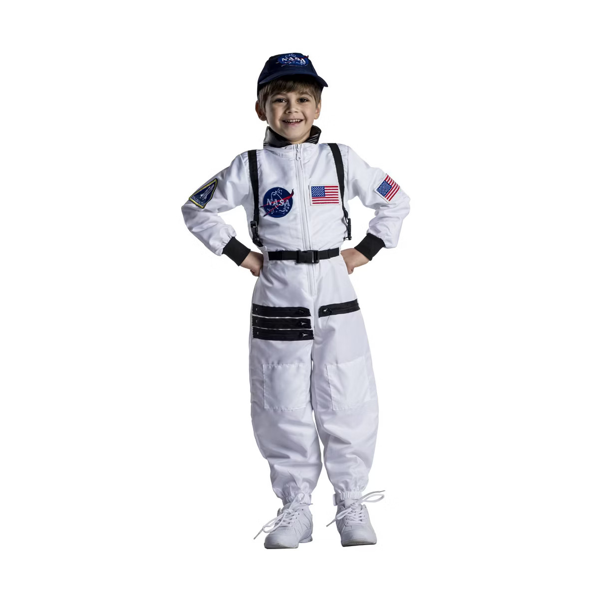 Dress Up America Astronaut Costume for Kids–NASA White Spacesuit | Target