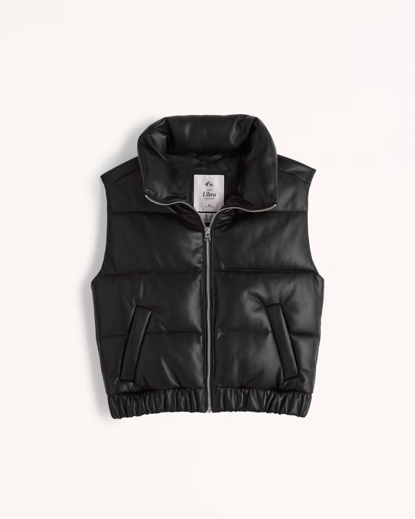 Women's Ultra Mini Puffer Vest | Women's | Abercrombie.com | Abercrombie & Fitch (US)