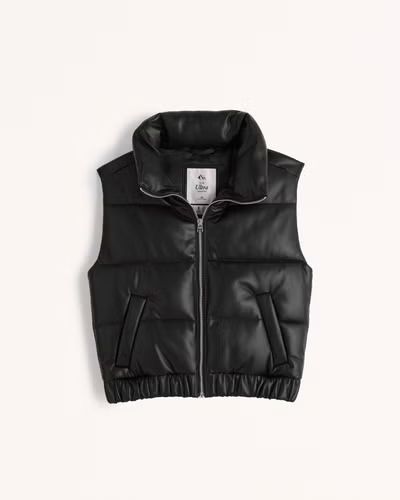 Women's Ultra Mini Puffer Vest | Women's Coats & Jackets | Abercrombie.com | Abercrombie & Fitch (US)