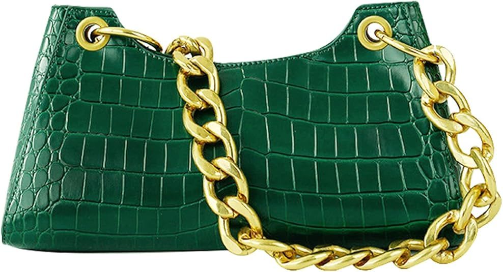 GRACE KARIN Women Chain Shoulder Bag Crossbody Trendy Hobo Handbag Small Mini Clutch Purse | Amazon (US)