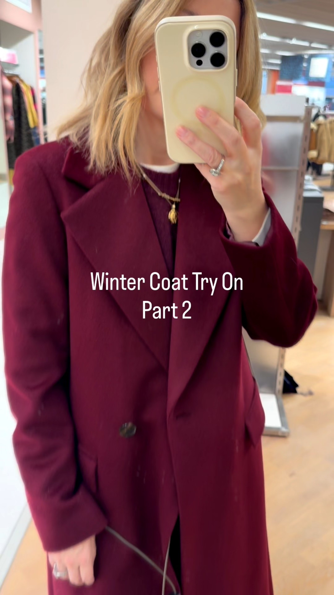 Winter coat try on part 2
#wintercoat 

#LTKuk #LTKeurope #LTKwinter