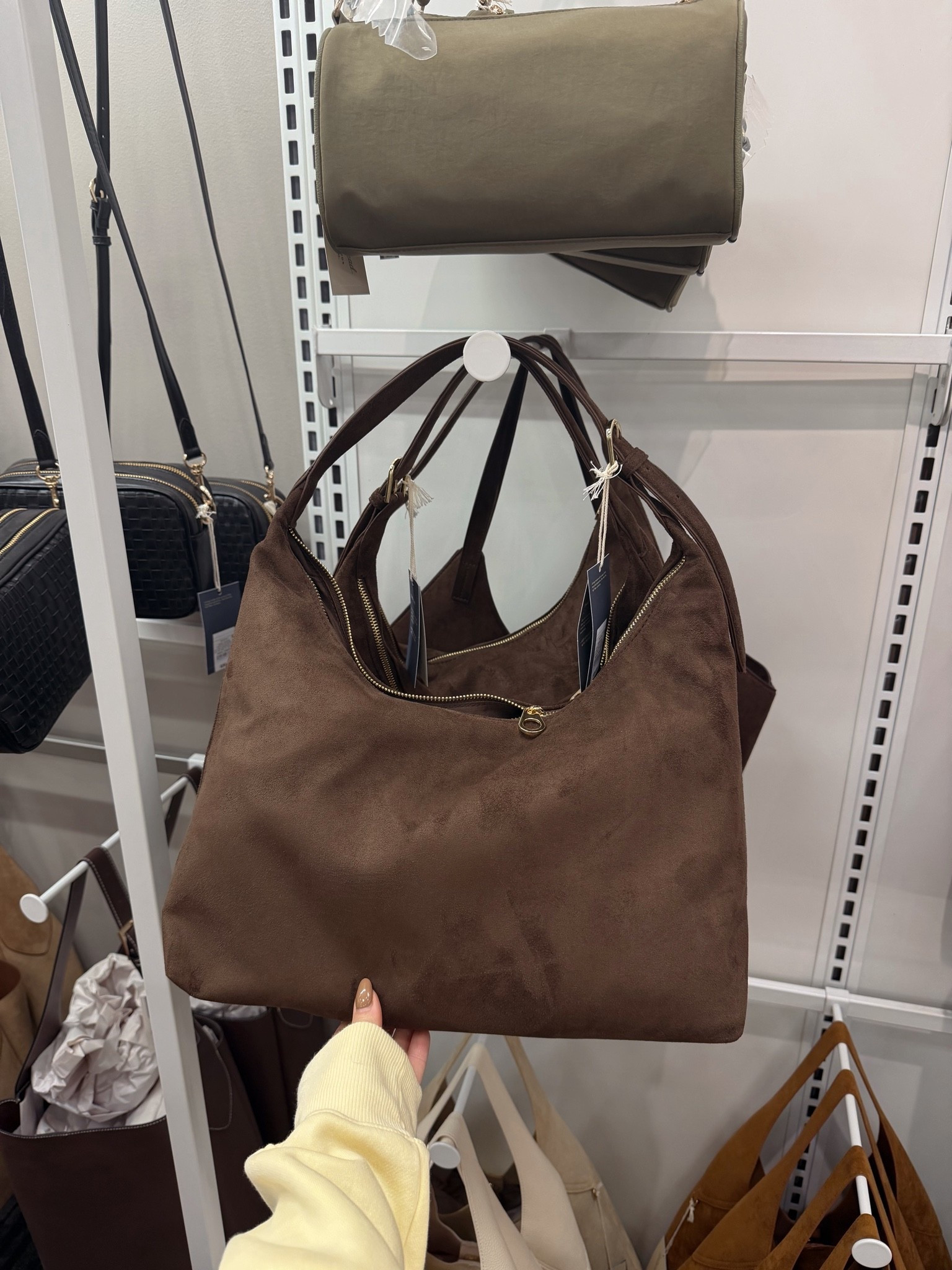 The perfect brown suede bag for fall 🤎

#LTKmomlife #LTKselfcare #LTKSeasonal