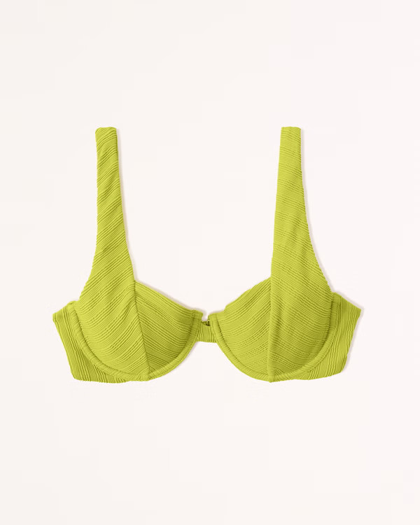 Seamed Underwire Bikini Top | Abercrombie & Fitch (US)