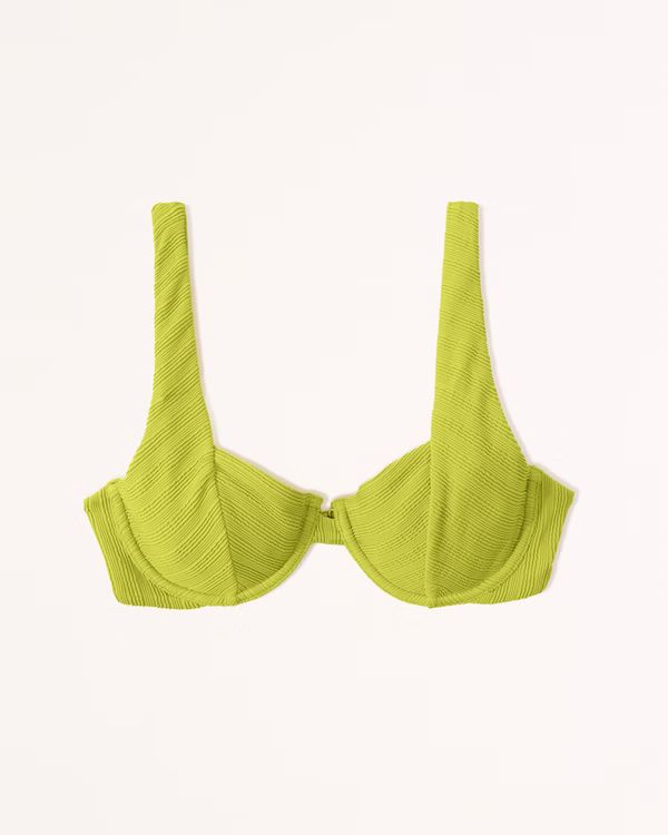 Seamed Underwire Bikini Top | Abercrombie & Fitch (US)