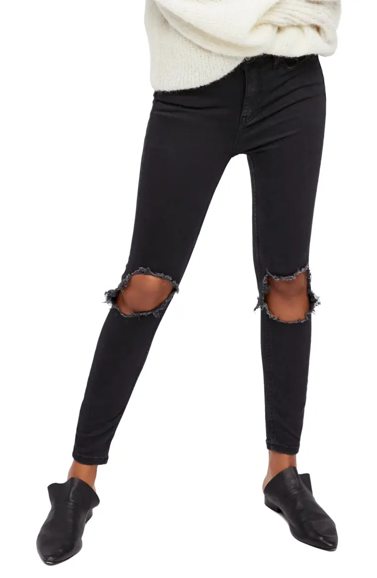 We the Free by Free People High Waist Ankle Skinny Jeans | Nordstrom