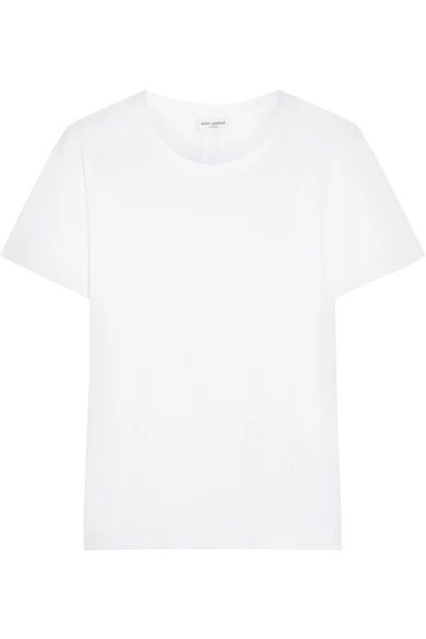 Slub cotton-jersey T-shirt | NET-A-PORTER (US)