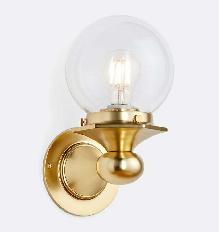 Pittock 3-1/4" Single Sconce | Rejuvenation