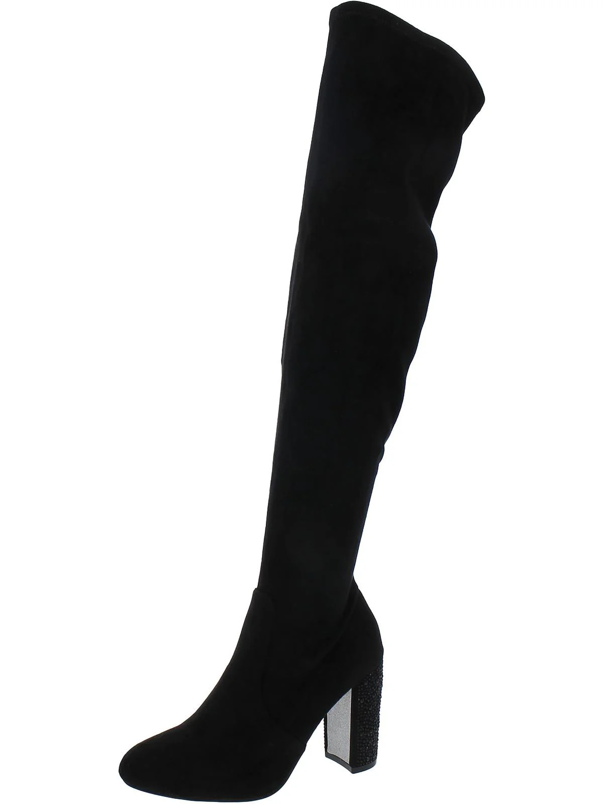 JOY Womens Fux Leather Bl Knee-High Boots | Shop Simon