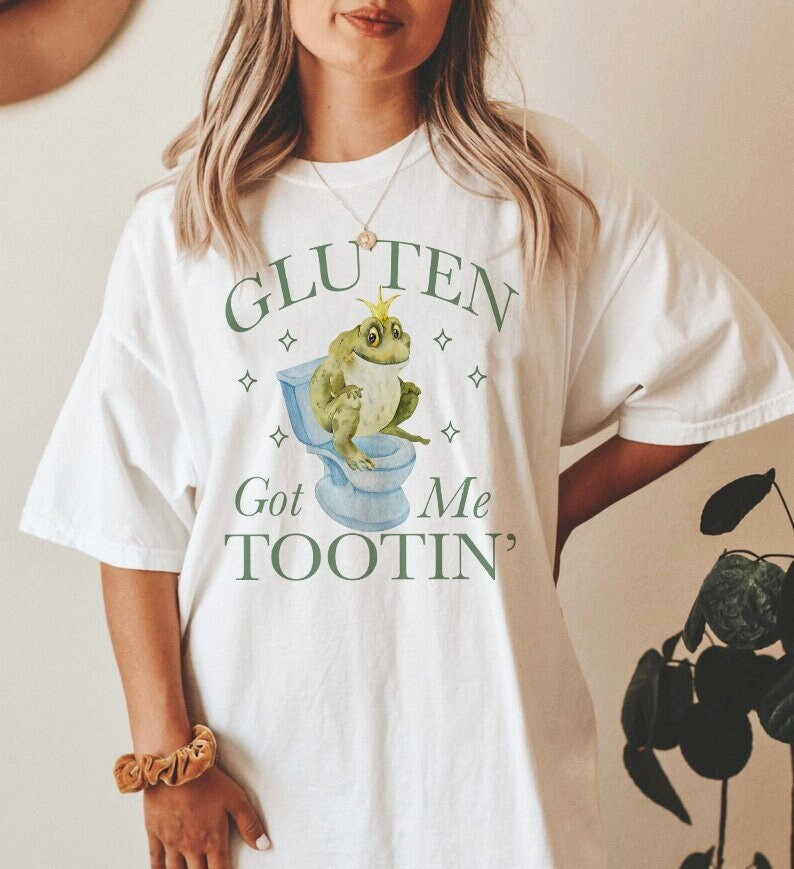 Gluten Got Me Tootin' Shirt Celiac Disease Awareness Gluten Free Food Allergy Warrior Fpies Glute... | Etsy (US)