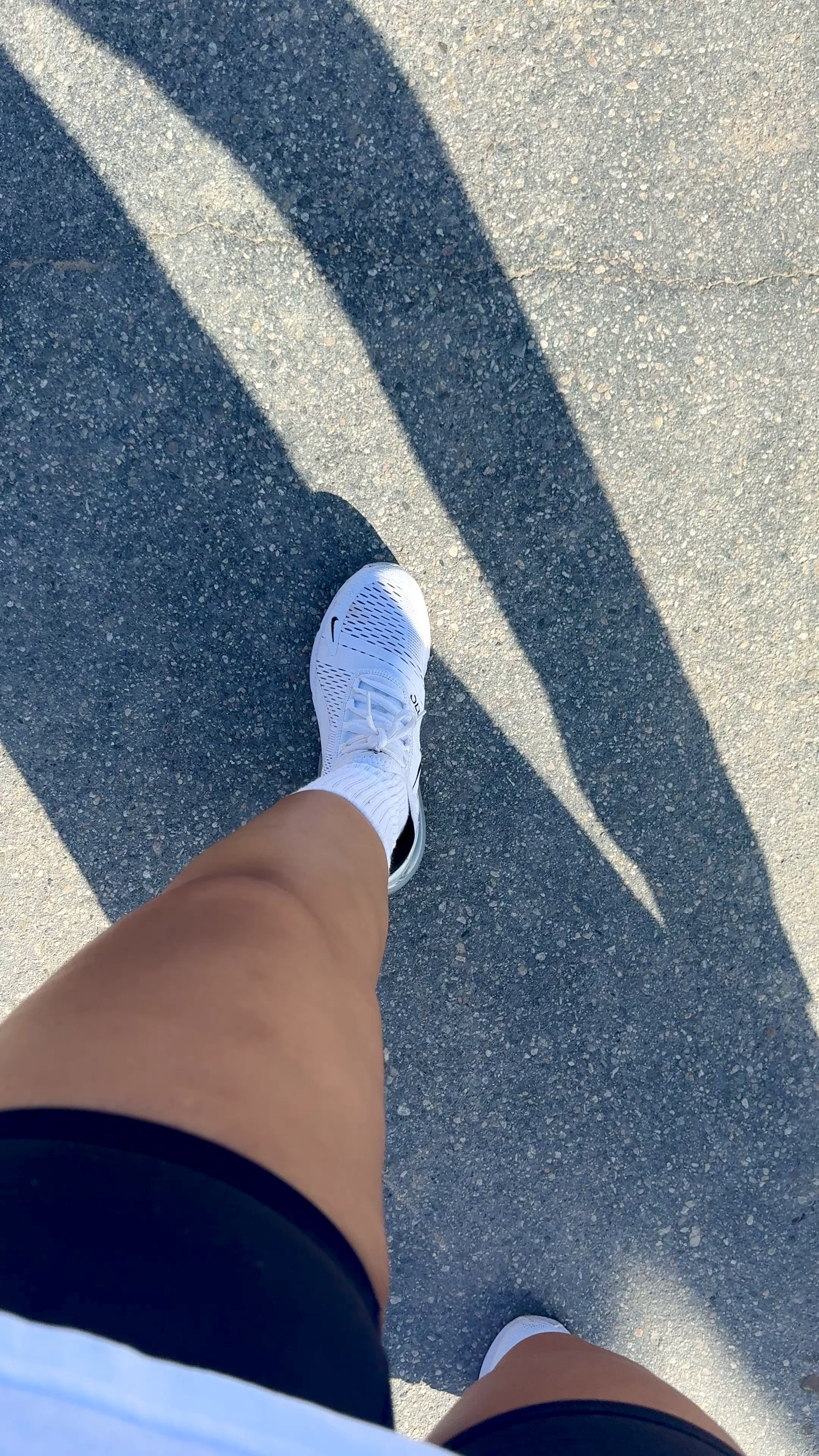 Medium in the shorts 
9 in the sneakers

They have a super flat high waist, are so soft and stretchy and don’t dig into your thighs if you’re on the thicker side, lol.
I also have them in green.


#LTKFitness #LTKActive