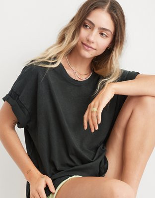 Aerie Oversized Boyfriend T-Shirt | Aerie