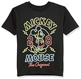 Disney Boys' Mickey Mouse Short Sleeve T-Shirt Little Big Kid | Amazon (US)