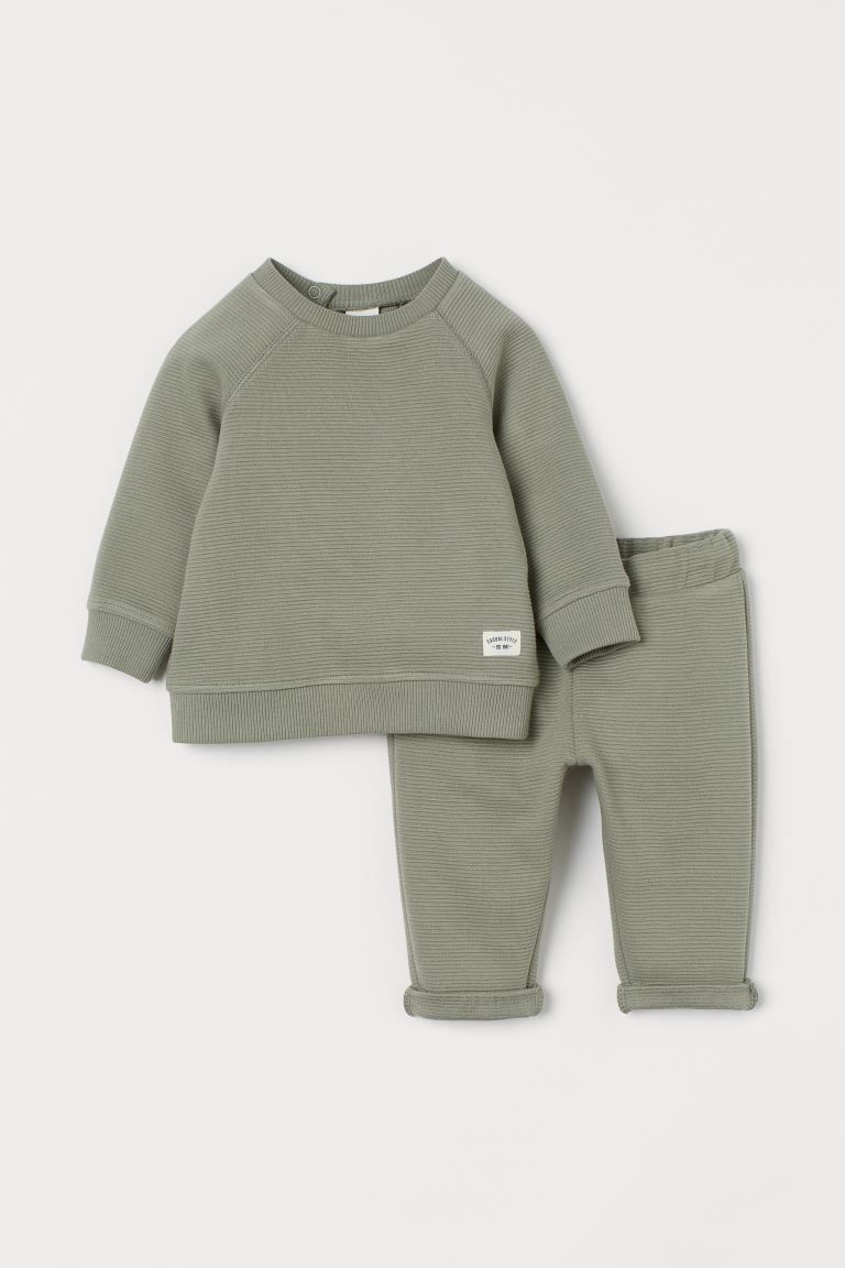 2-piece Sweatshirt Set | H&M (US)