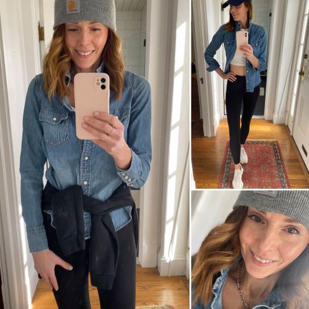 3 easy updates to bring this winter outfit into spring

#casualwear #newbalance #springtransition 

#LTKSeasonal #LTKfindsunder50