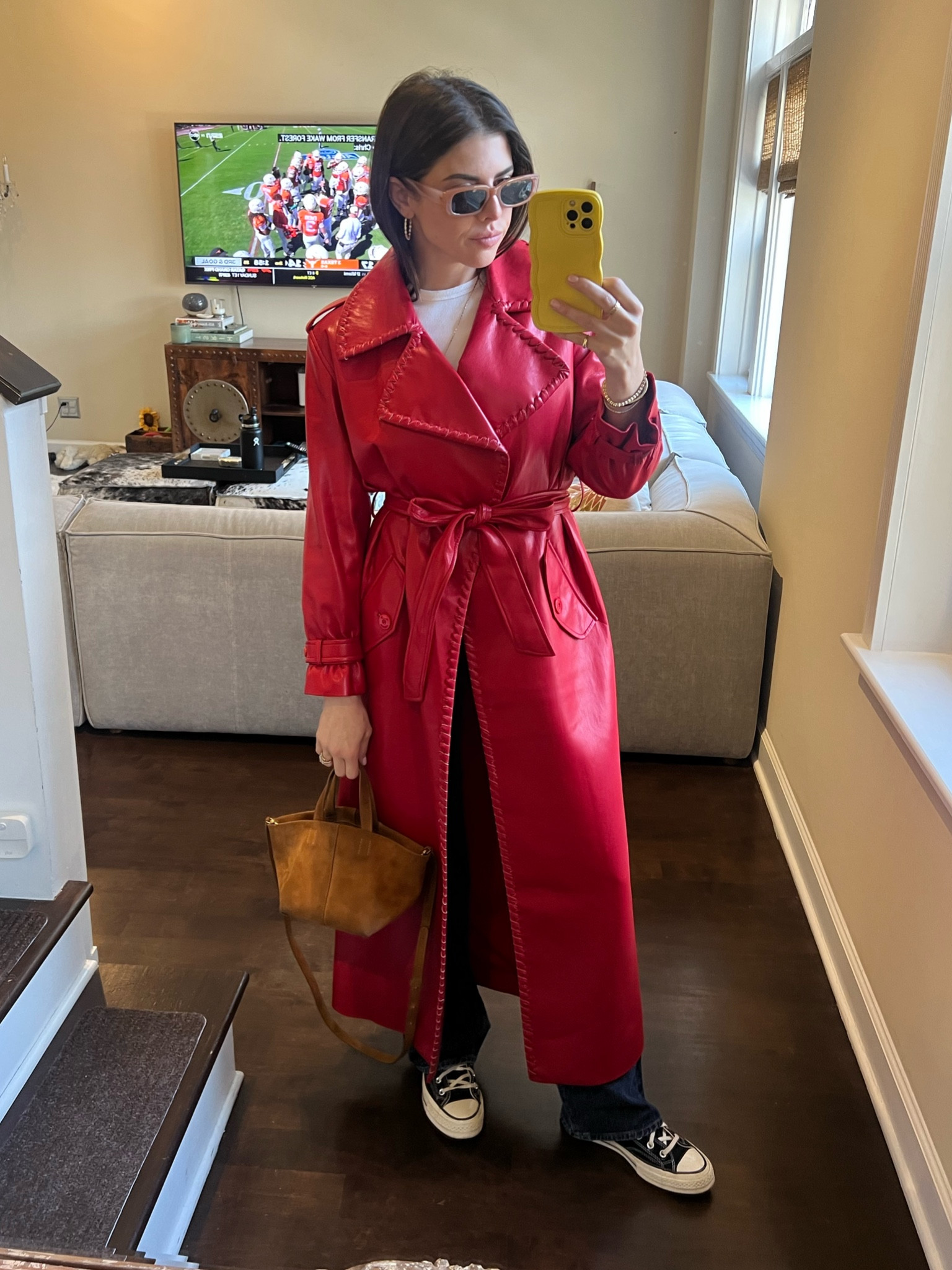 Fall outfit of the day! Get a red jacket, trust me.

#LTKSeasonal #LTKstyletip