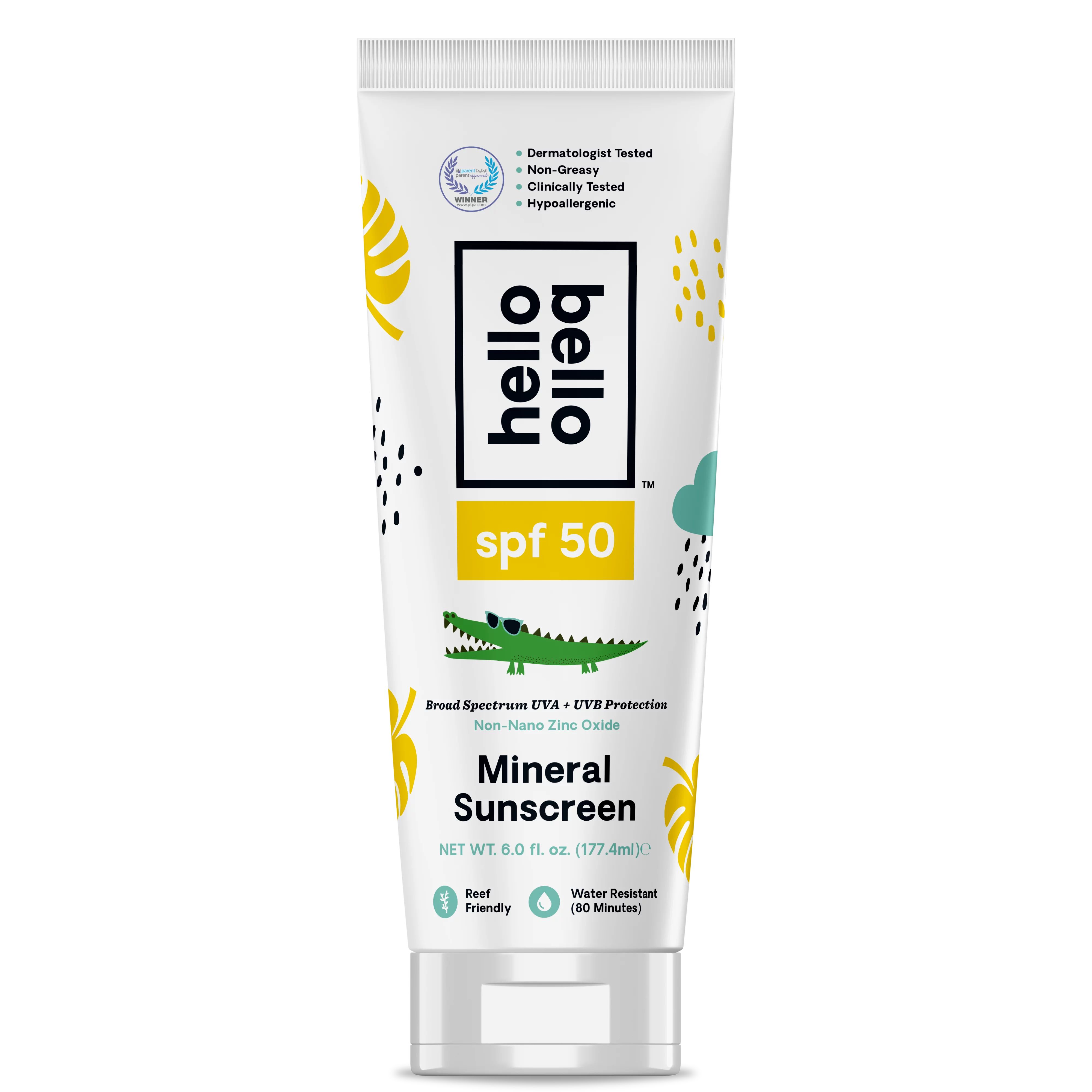 Hello Bello Kids Mineral Sunscreen Lotion, SPF 50, 6 fl oz | Walmart (US)