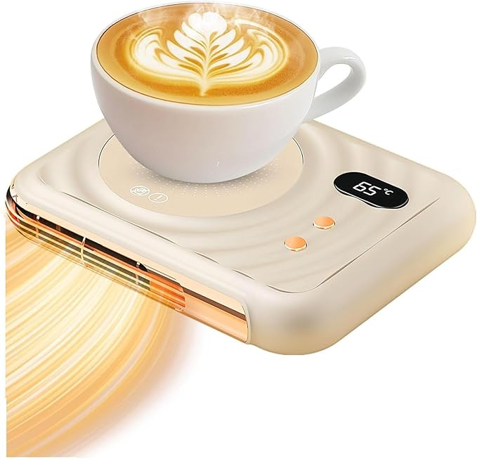 2025 Pro Mug Warmer with Warm Air Function, 3-Temp Settings, Coffee Mug Warmer for Desk Coffee Cu... | Amazon (US)
