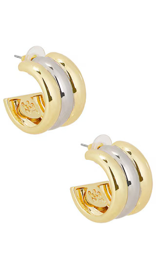 Noella Hoop Earrings in Mixed | Revolve Clothing (Global)