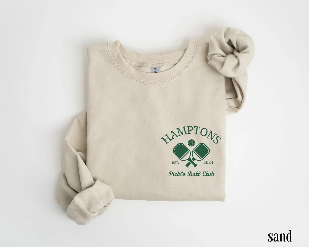 Custom Pickleball Sweatshirt Personalized City Pickleball Tournament Crewnecks Pickleball Theme B... | Etsy (US)