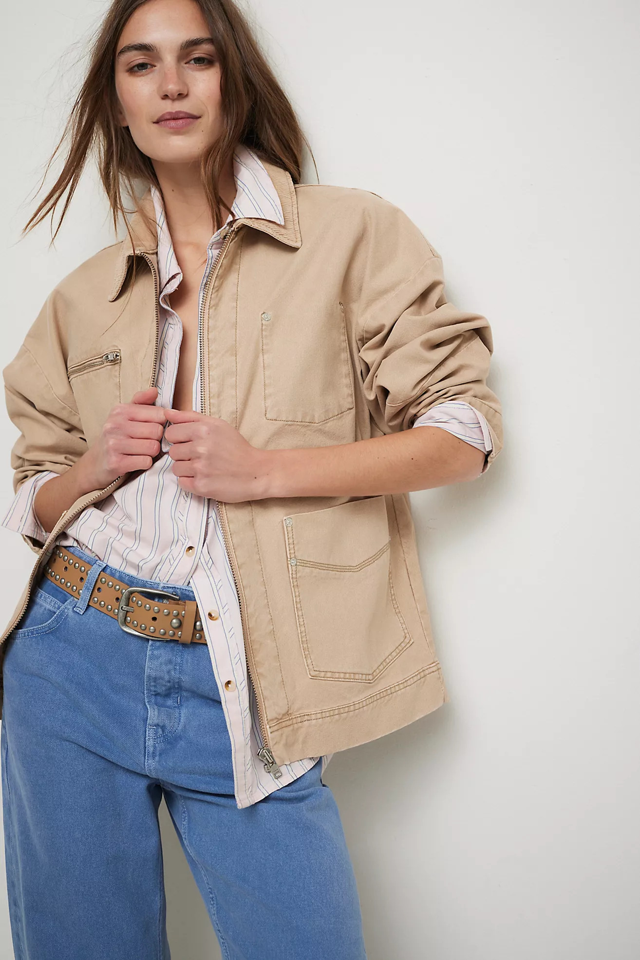 We The Free Easy That Canvas Jacket | Free People (UK)