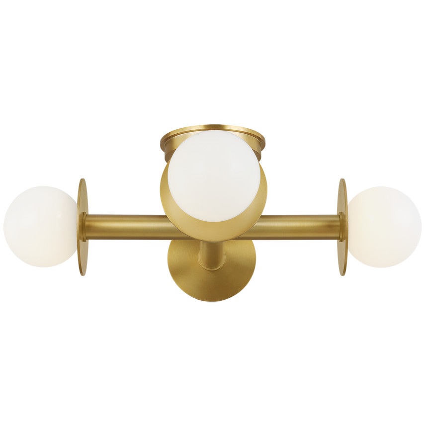 Nodes Semi-Flush Mount | Visual Comfort