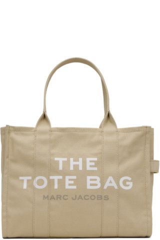 Beige 'The Large Tote' Tote | SSENSE