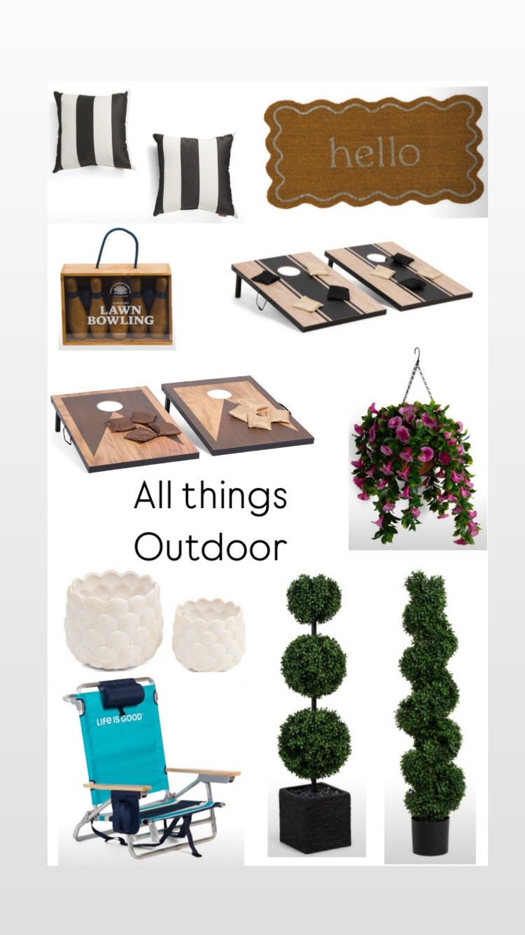 From games to topiary’s TJ Maxx has everything you need to enjoy the outdoors! 

#LTKStyleTip #LTKHome #LTKFindsUnder100