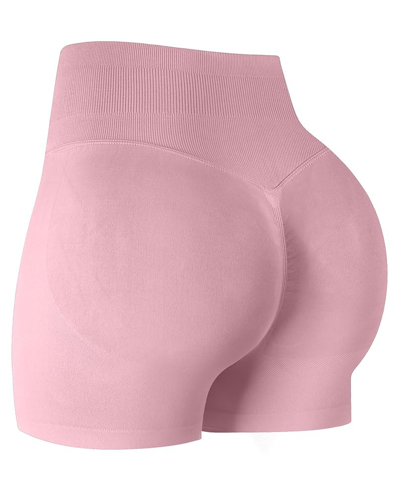 Workout Gym Shorts Women, High Waisted Seamless Butt Lifting Scrunch Butt Sports Shorts | Amazon (US)