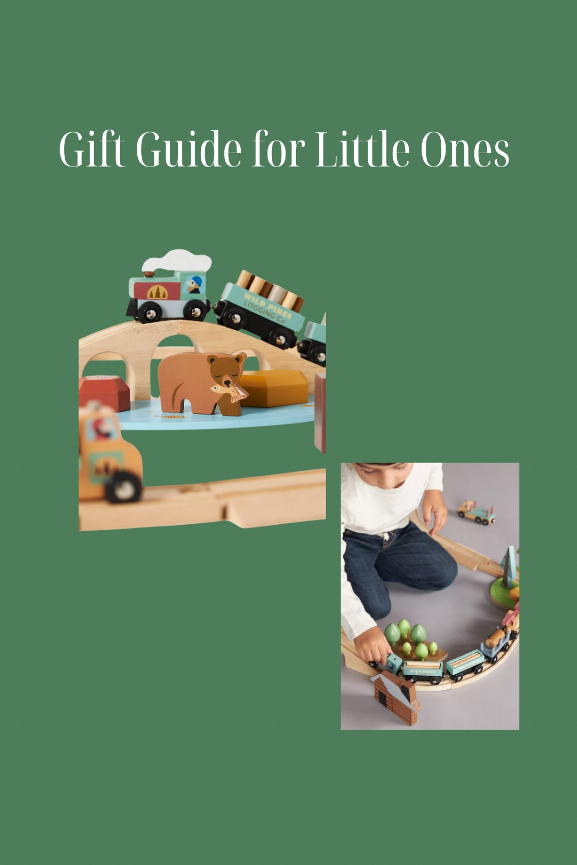 Love this personalized wood train set! 🚂🪵

#LTKGiftGuide #LTKkids #LTKbaby