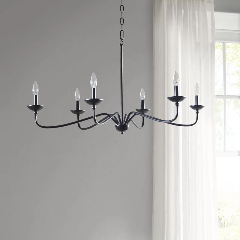 Ralls 6-Light Candle Style Classic / Traditional Chandelier | Wayfair Professional