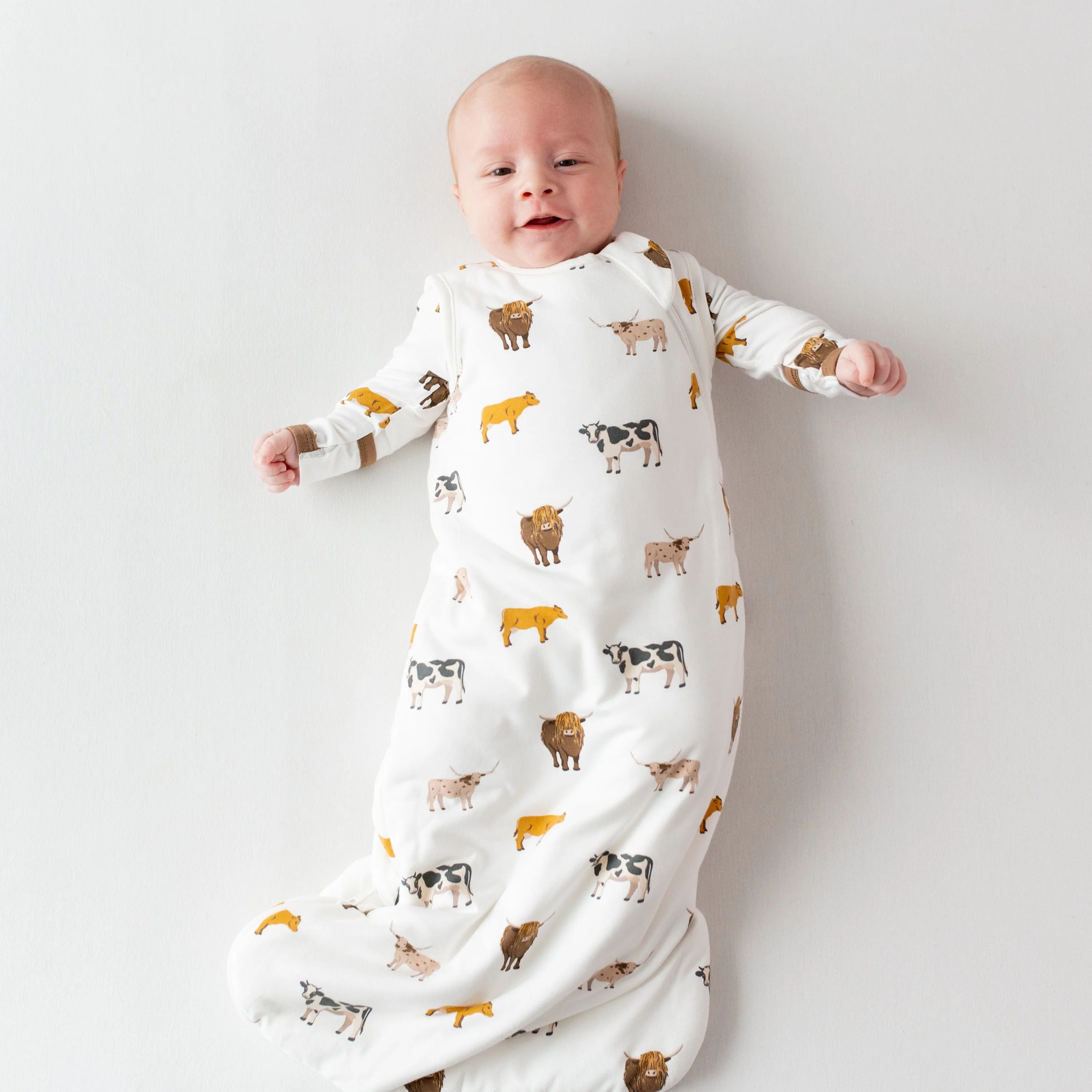 Sleep Bag in Moo 1.0 | Kyte BABY