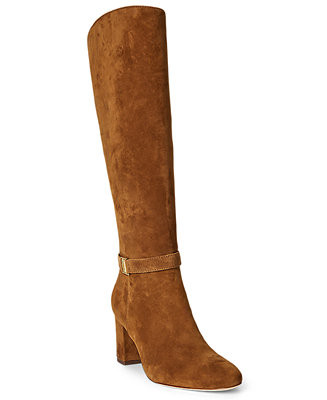 Lauren Ralph Lauren Women's Kellie Regular Tall Boots - Macy's | Macy's