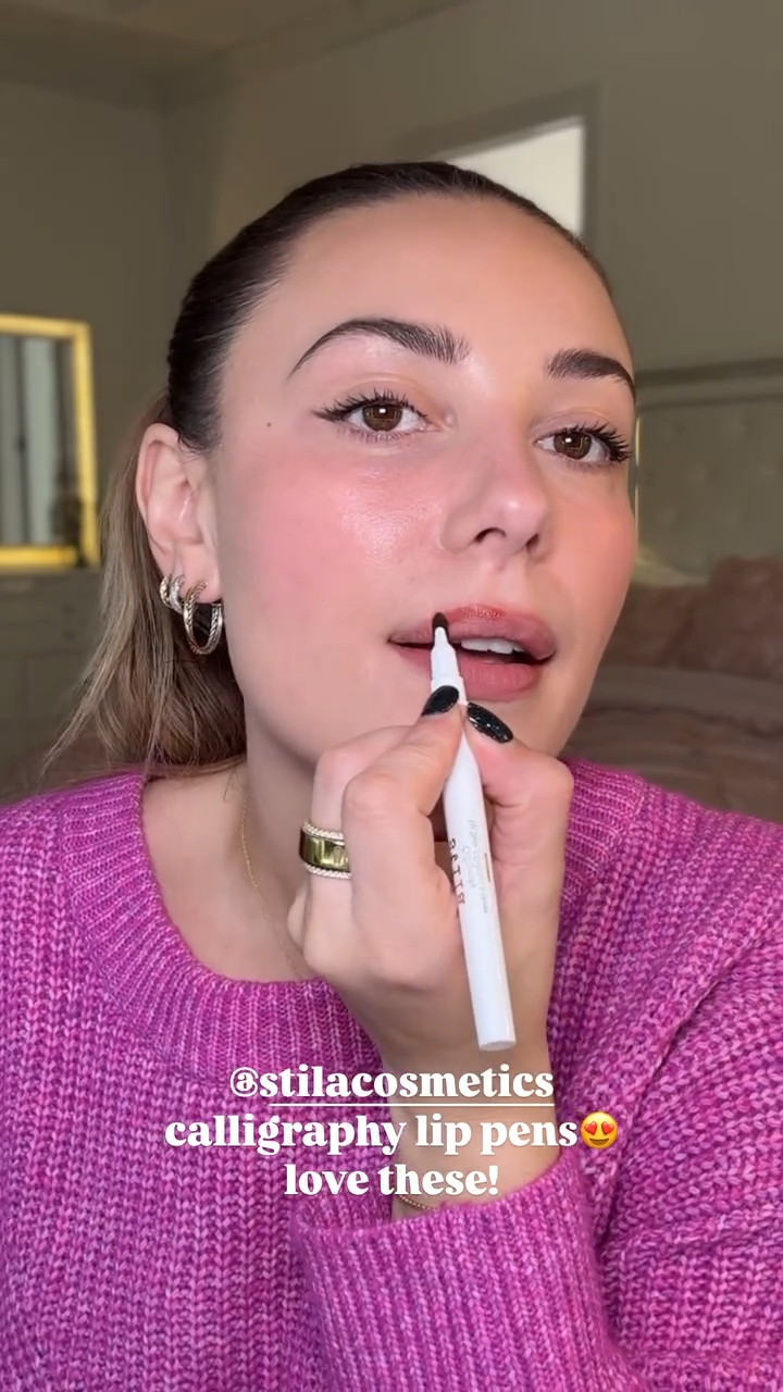 @stilacosmetics calligraphy lip pens😍 love these!