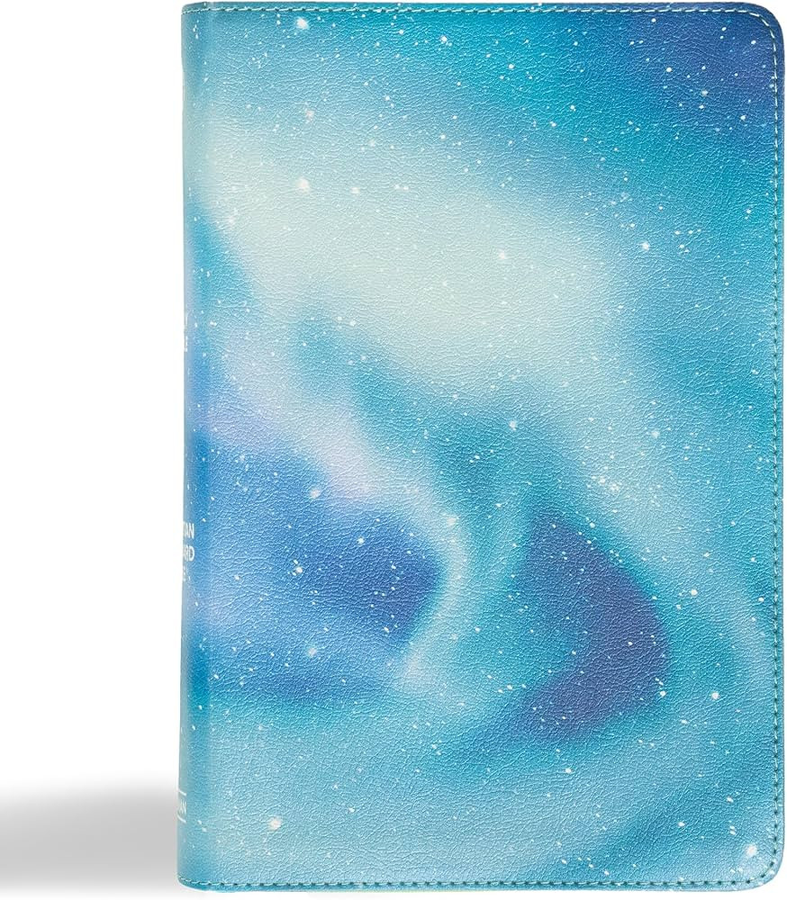 CSB Kids Bible, Northern Lights LeatherTouch, Large Print, Red Letter, Study Helps for Kids, Full... | Amazon (US)