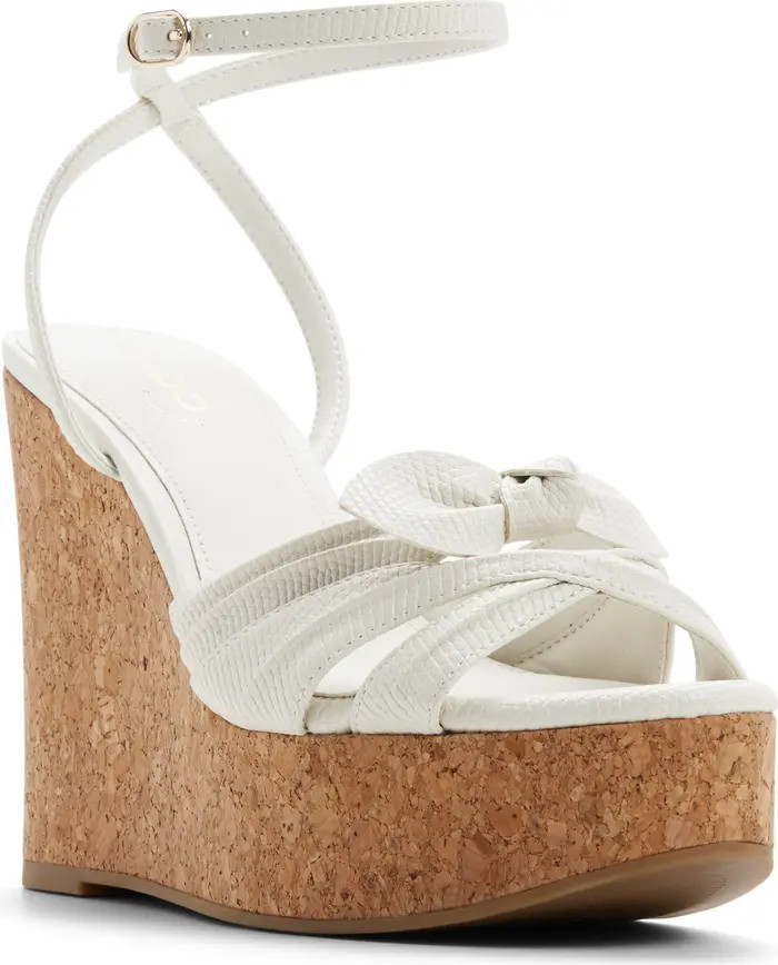 Tainah Ankle Strap Platform Wedge Sandal (Women) | Nordstrom