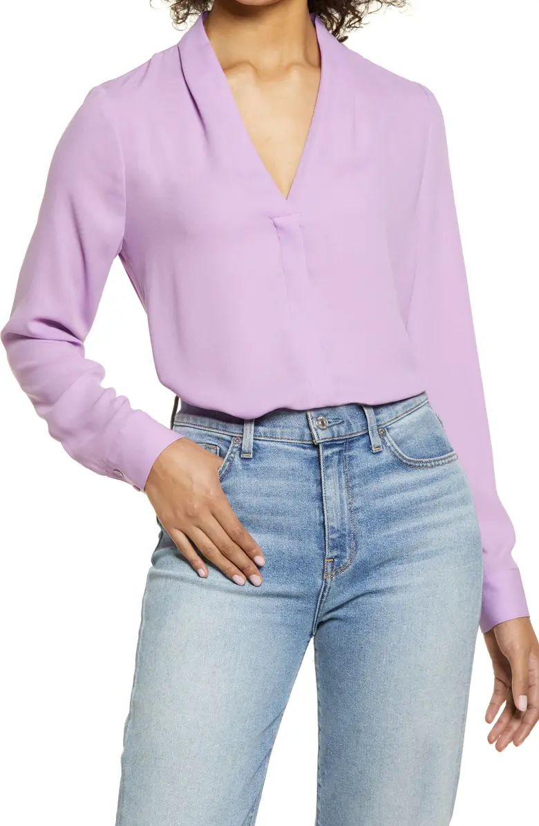 Halogen V-Neck Top | Nordstrom