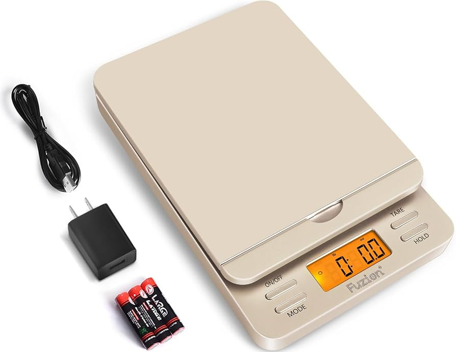 Fuzion Shipping Scale, 86 lb/0.1oz Digital Postal Scale for Packages, Hold and Tare, Postage Scal... | Amazon (US)