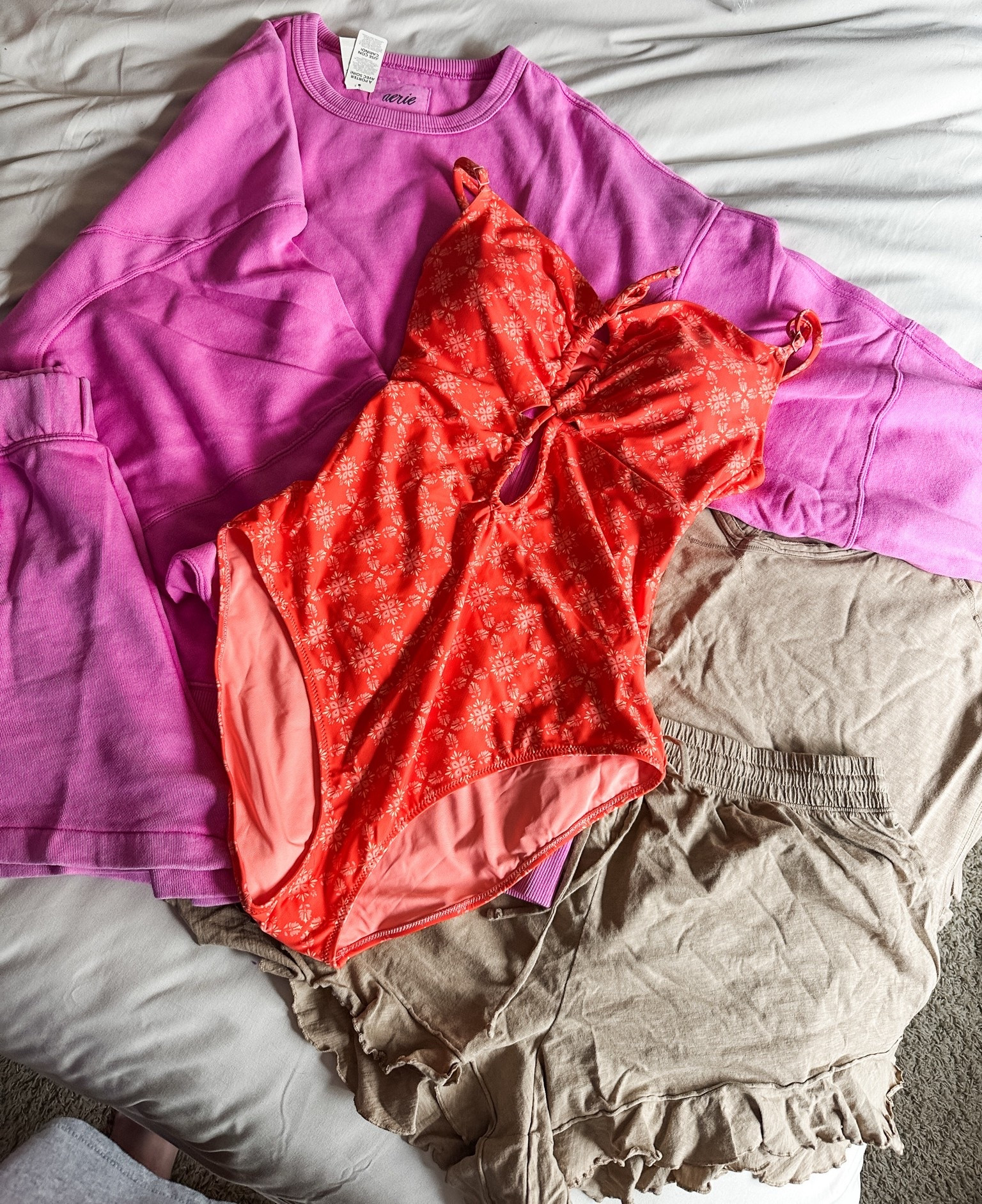 Aerie summer sets + swimwear! XL in everything!

#LTKootd #LTKMidsize #LTKSwim